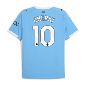 Fotbalové Dres Manchester City Rayan Cherki #10 Domácí Oblečení 2025-26 Krátký Rukáv